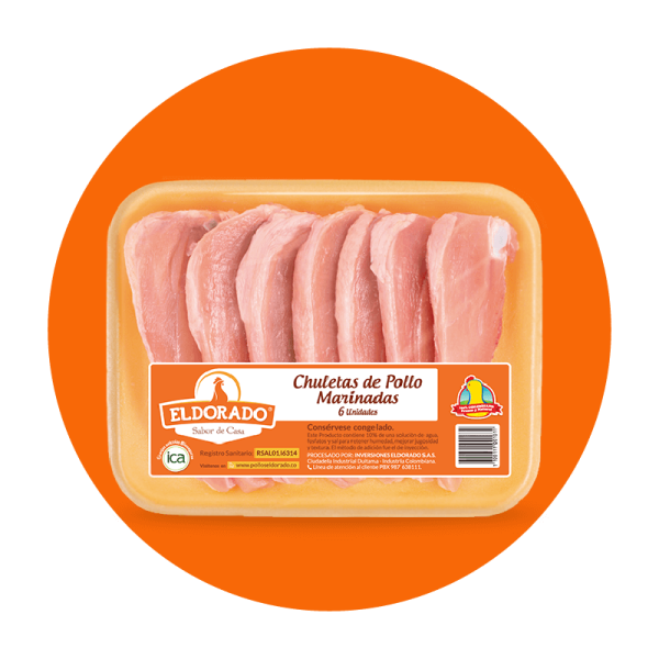 Chuletas de Pollo x 6 uds