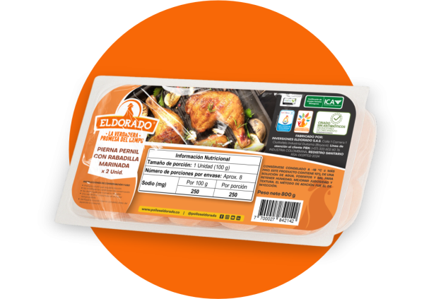 Pierna Pernil con Rabadilla x 2 uds (Termoformado)